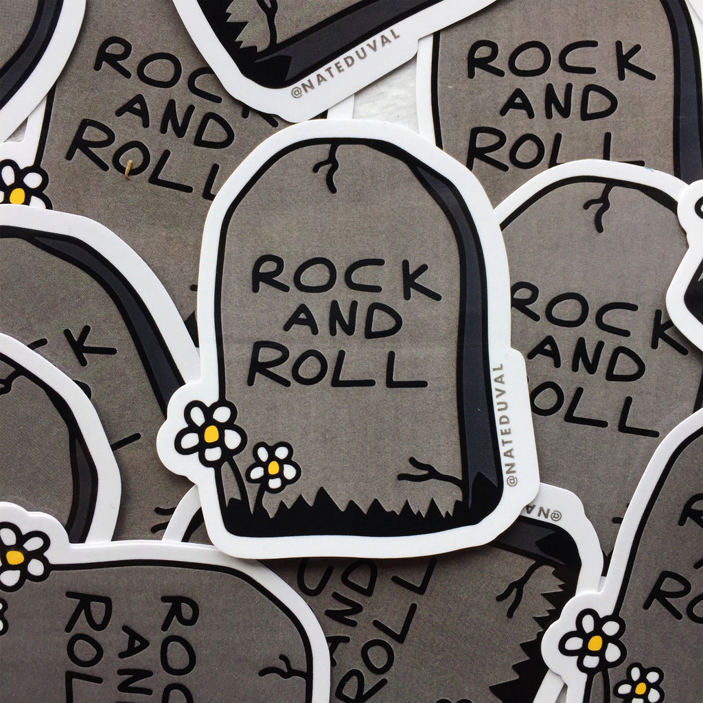 Rock is Dead Sticker